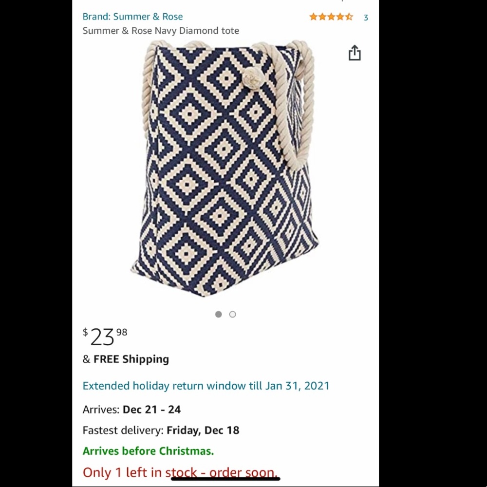 Brand New Beach Tote
